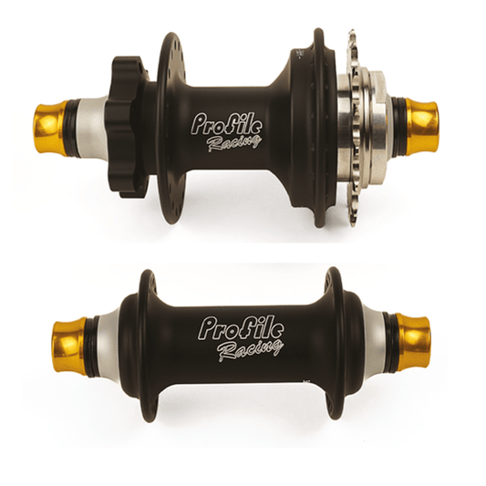 Profile Racing BMX Parts F1 Series / Right Hand Drive Profile Racing Elite DISC Hubset Limited Edition F1 Colourway