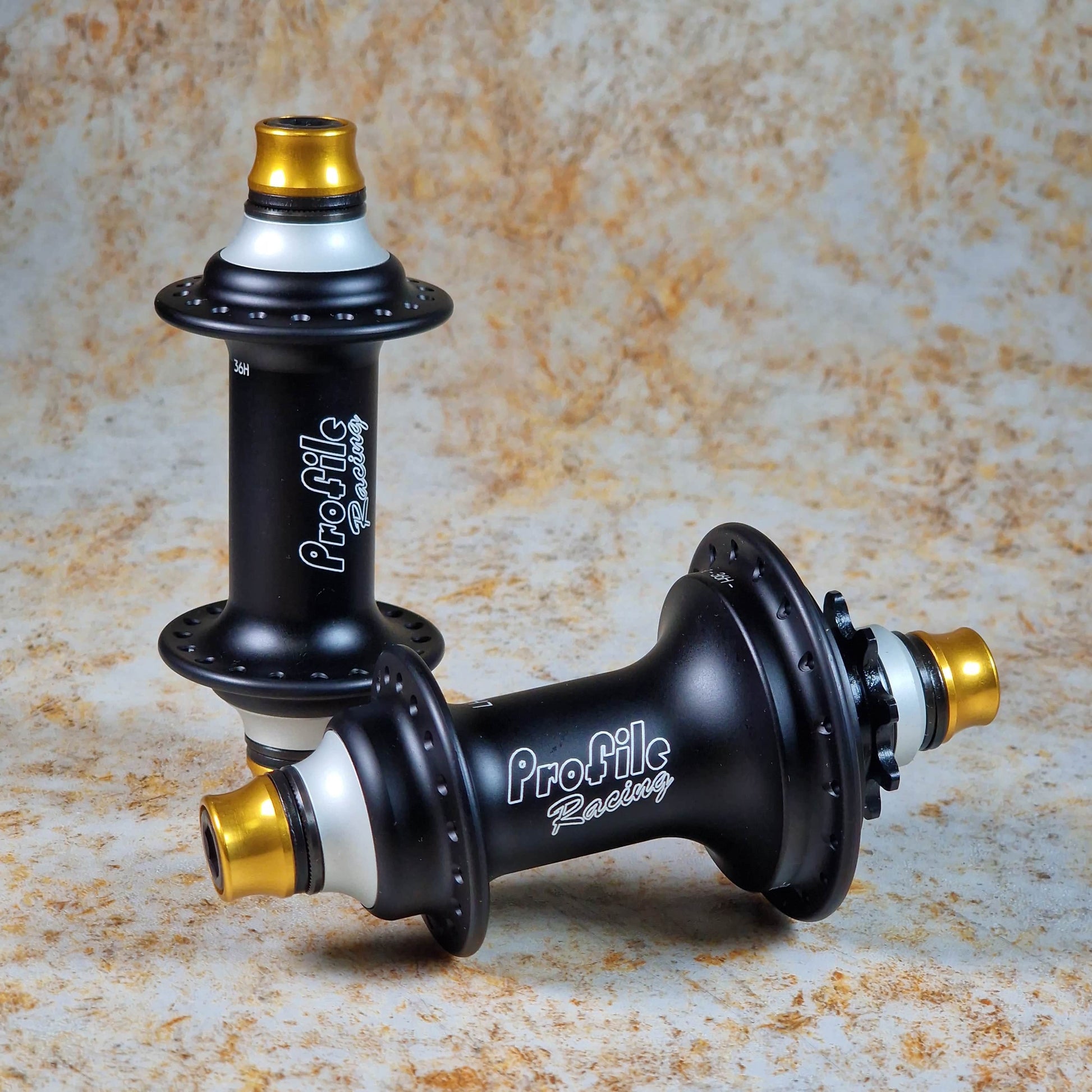 Profile Racing BMX Parts Profile Racing Elite Hubset Limited Edition F1 Colourway