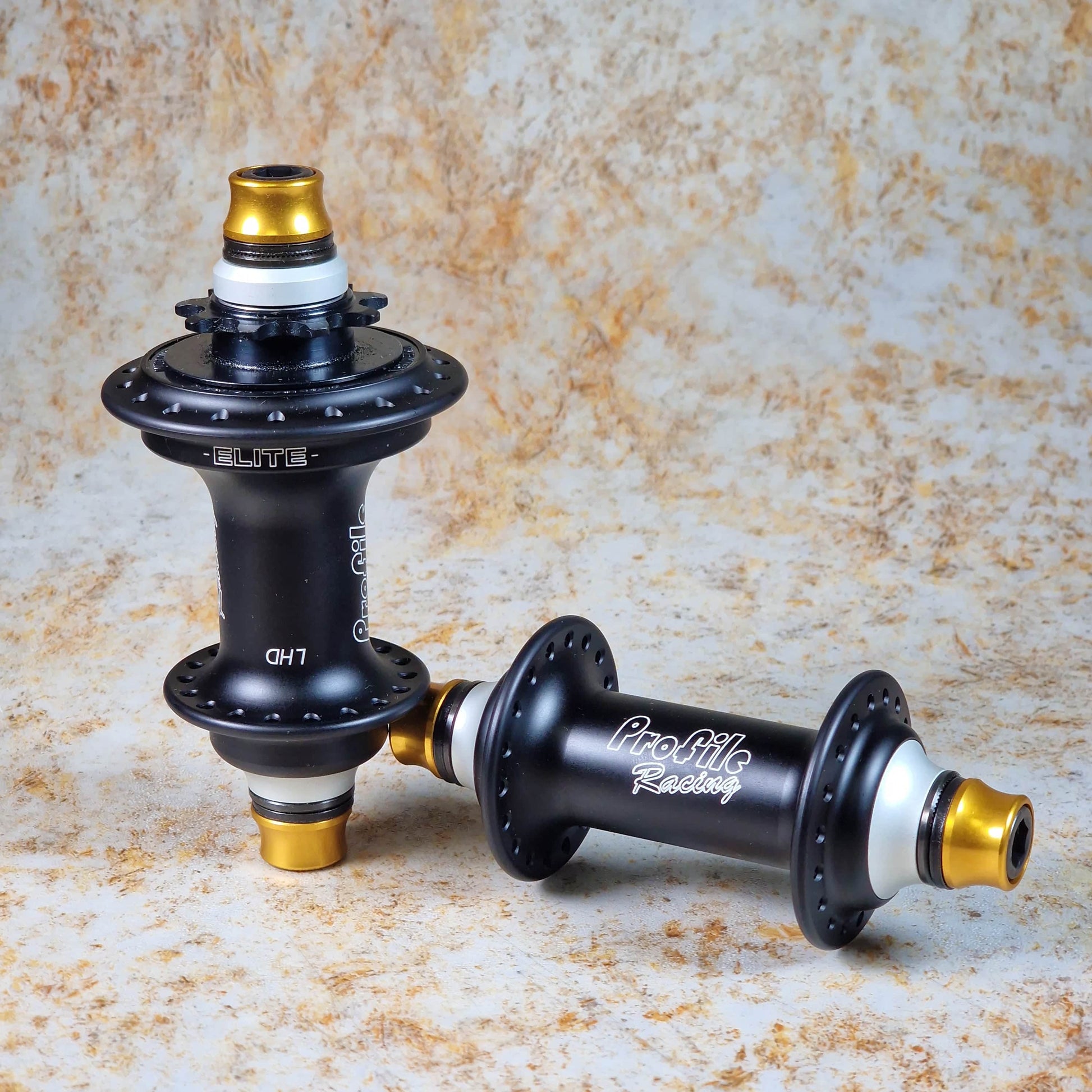 Profile Racing BMX Parts Profile Racing Elite Hubset Limited Edition F1 Colourway