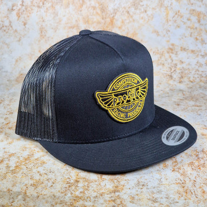 Profile Racing Clothing & Shoes Black Profile Racing Legacy Mesh Trucker Cap
