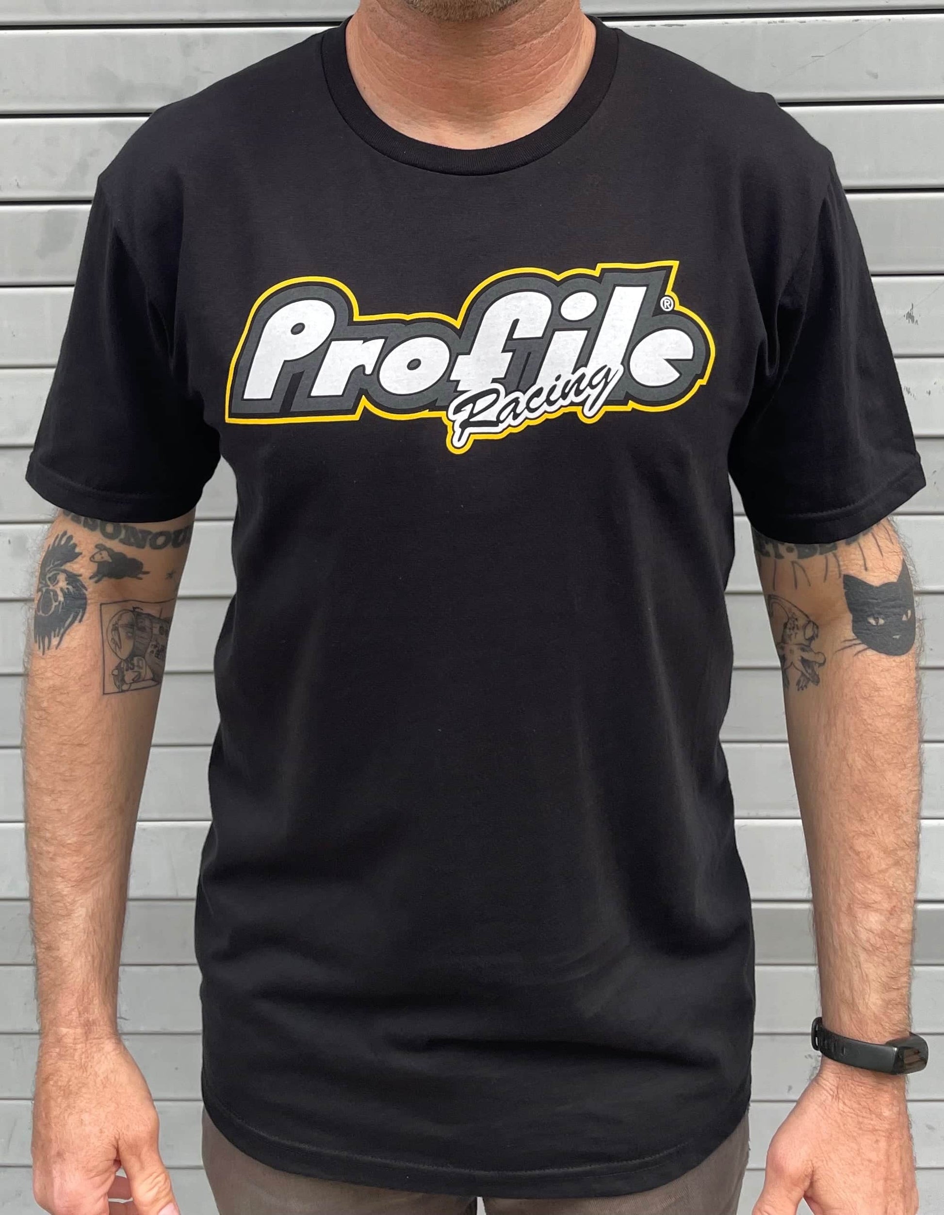 Profile Racing Clothing & Shoes Profile Racing Logo F1 Colourway T-Shirt