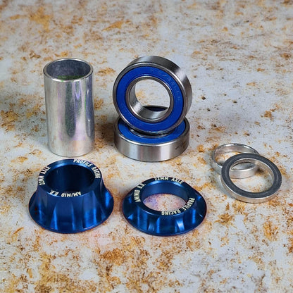 Profile Racing BMX Parts Blue Profile Racing Mid Bottom Bracket 22mm