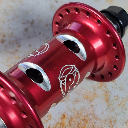 Profile Racing BMX Parts Red / Right Profile Racing Mini Cats Eye Limited Edition Hubs Red