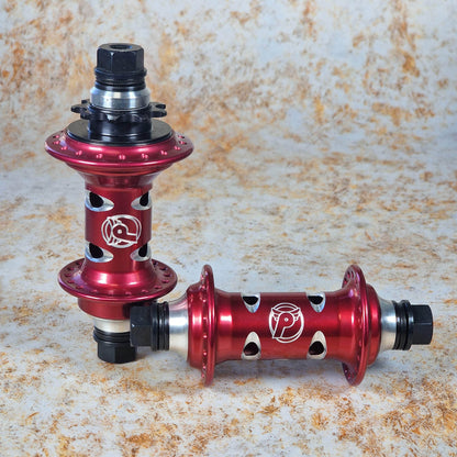 Profile Racing BMX Parts Red / Right Profile Racing Mini Cats Eye Limited Edition Hubs Red