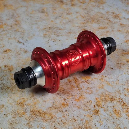 Profile Racing BMX Parts Red / Alloy / 10mm Volcano Profile Racing Mini Front Hub