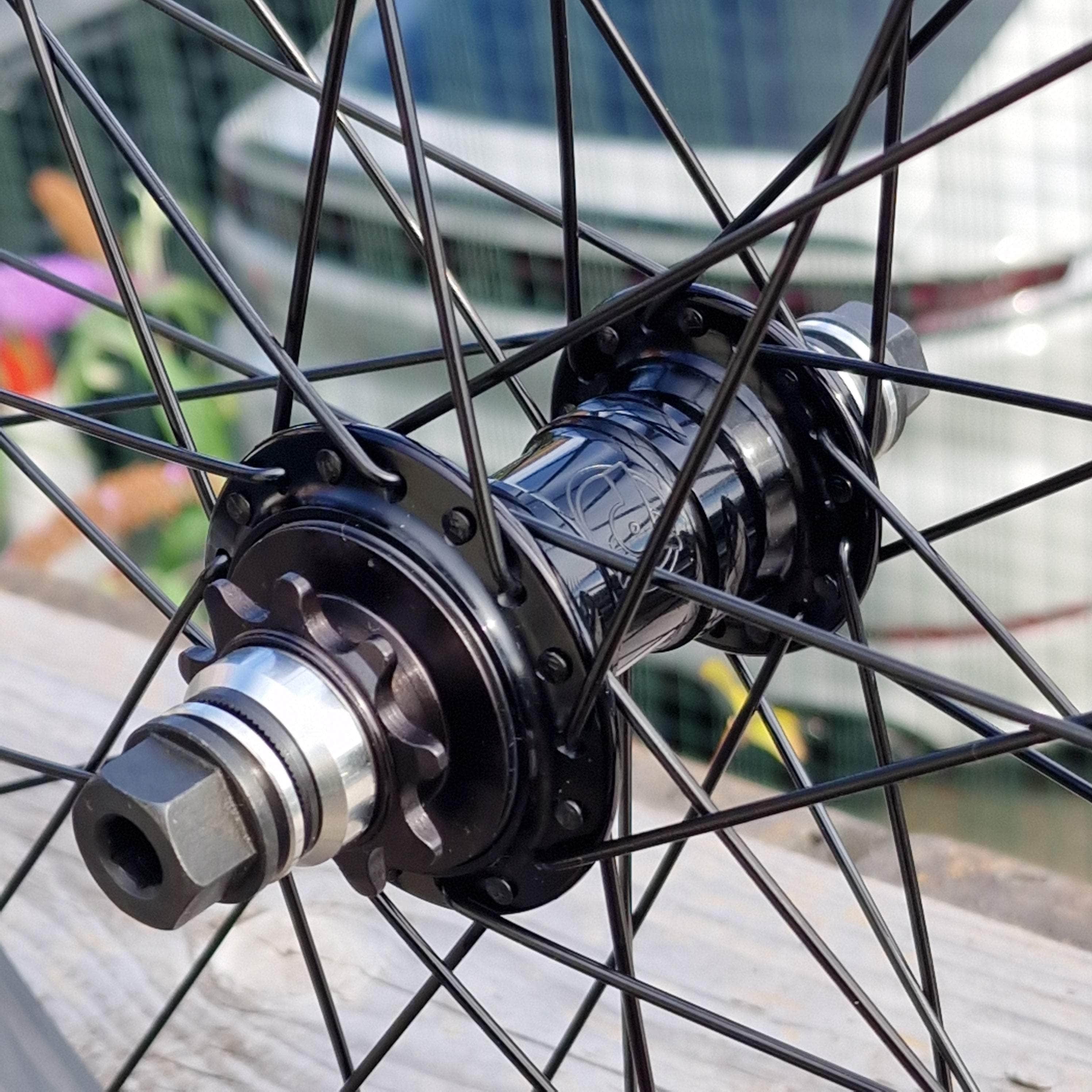 PROFILE RACINGプロファイル レーシング BMX リアホイール Profile Racing Off The Shelf Wheelset Pair Black | Alans BMX