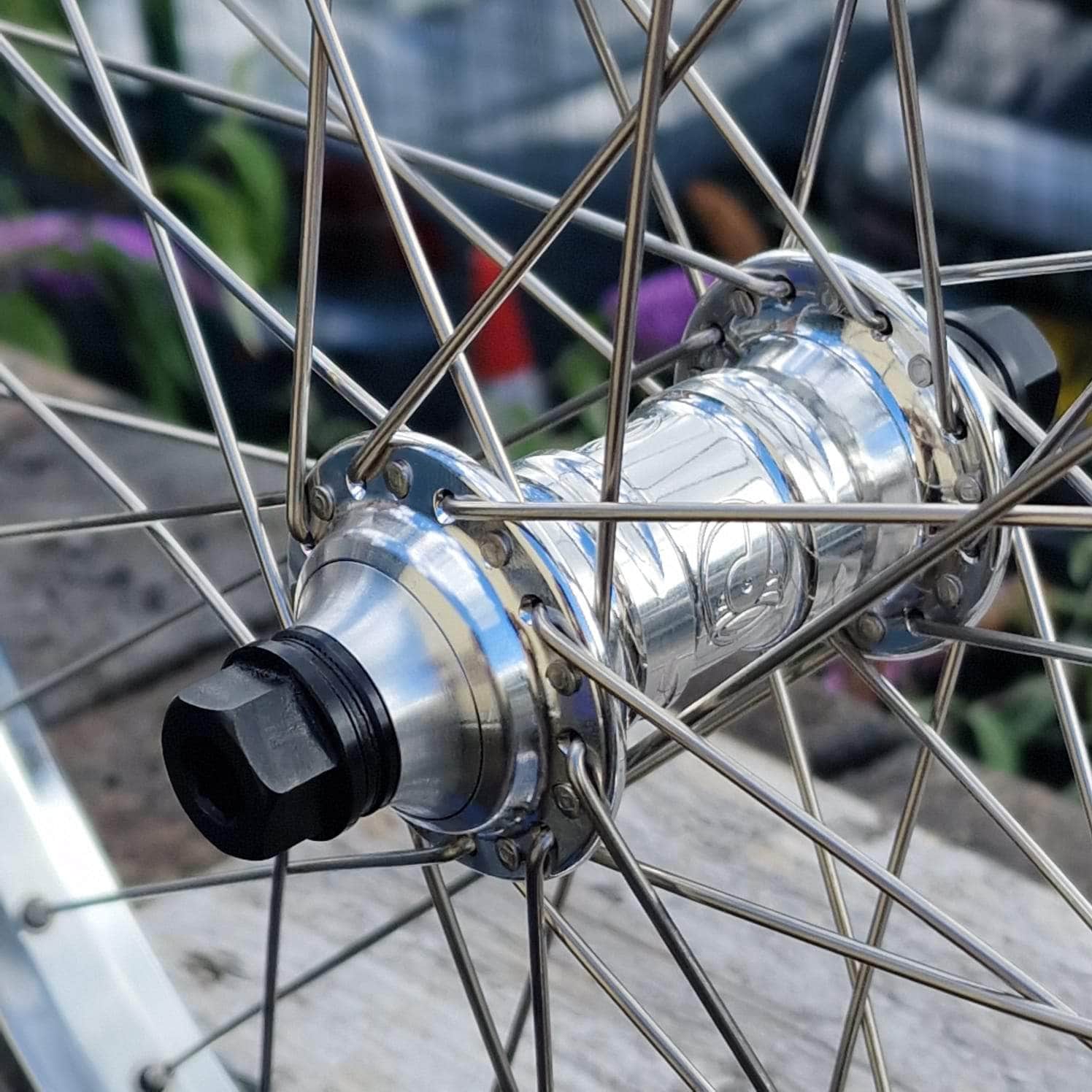 Profile Racing BMX Parts Chrome Profile Racing Off The Shelf Wheelset Pair Chrome