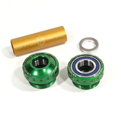 Profile Racing BMX Racing Green / 19mm Profile Racing Outboard Bottom Bracket 68mm