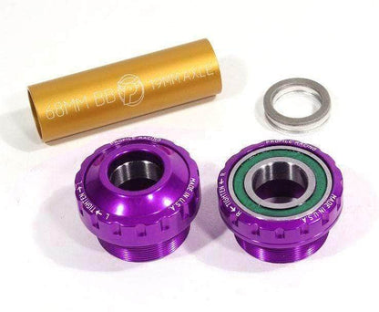 Profile Racing BMX Racing Purple / 19mm Profile Racing Outboard Bottom Bracket 73mm