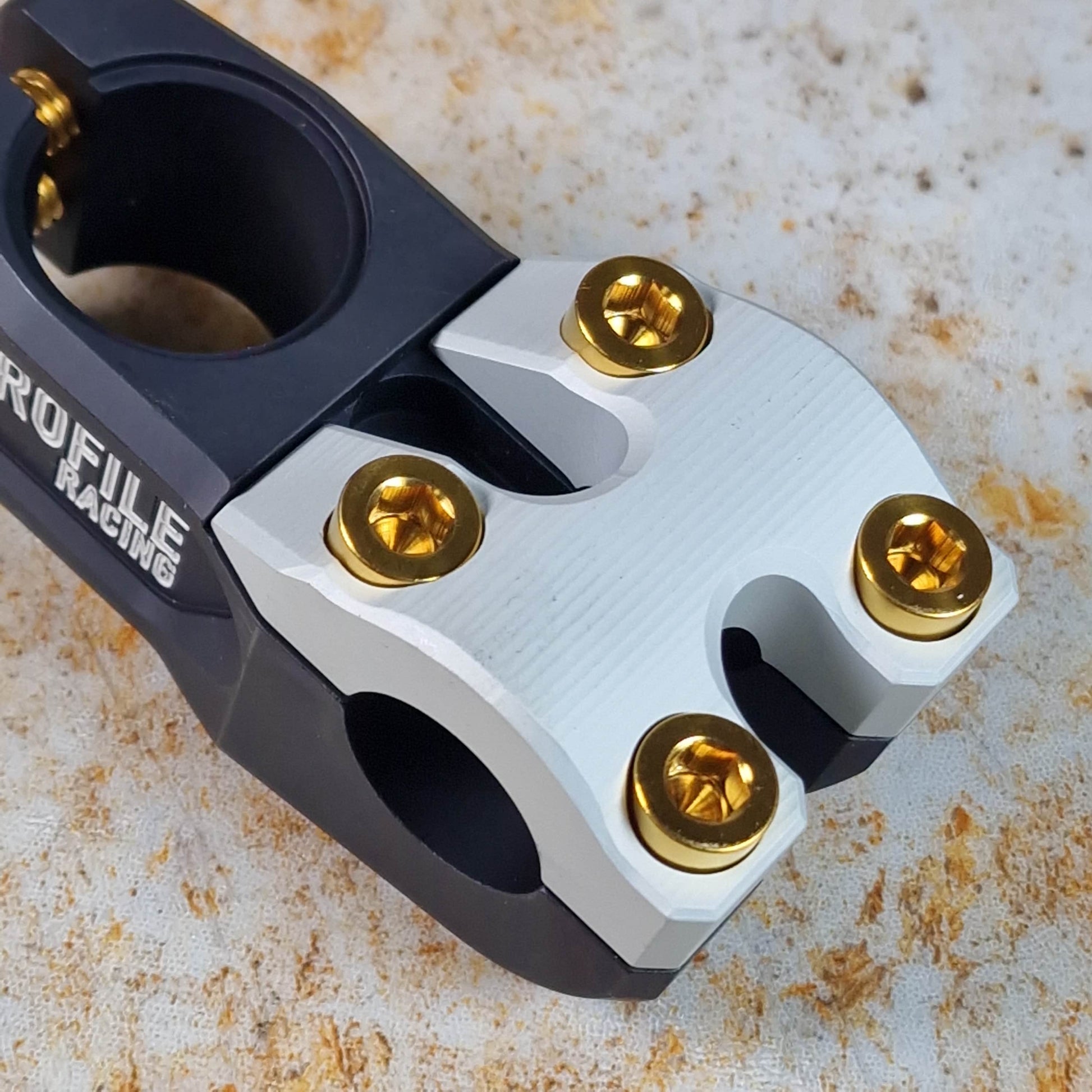 Profile Racing BMX Parts Profile Racing Push Stem w/ Ti Bolts Limited Edition F1 Colourway