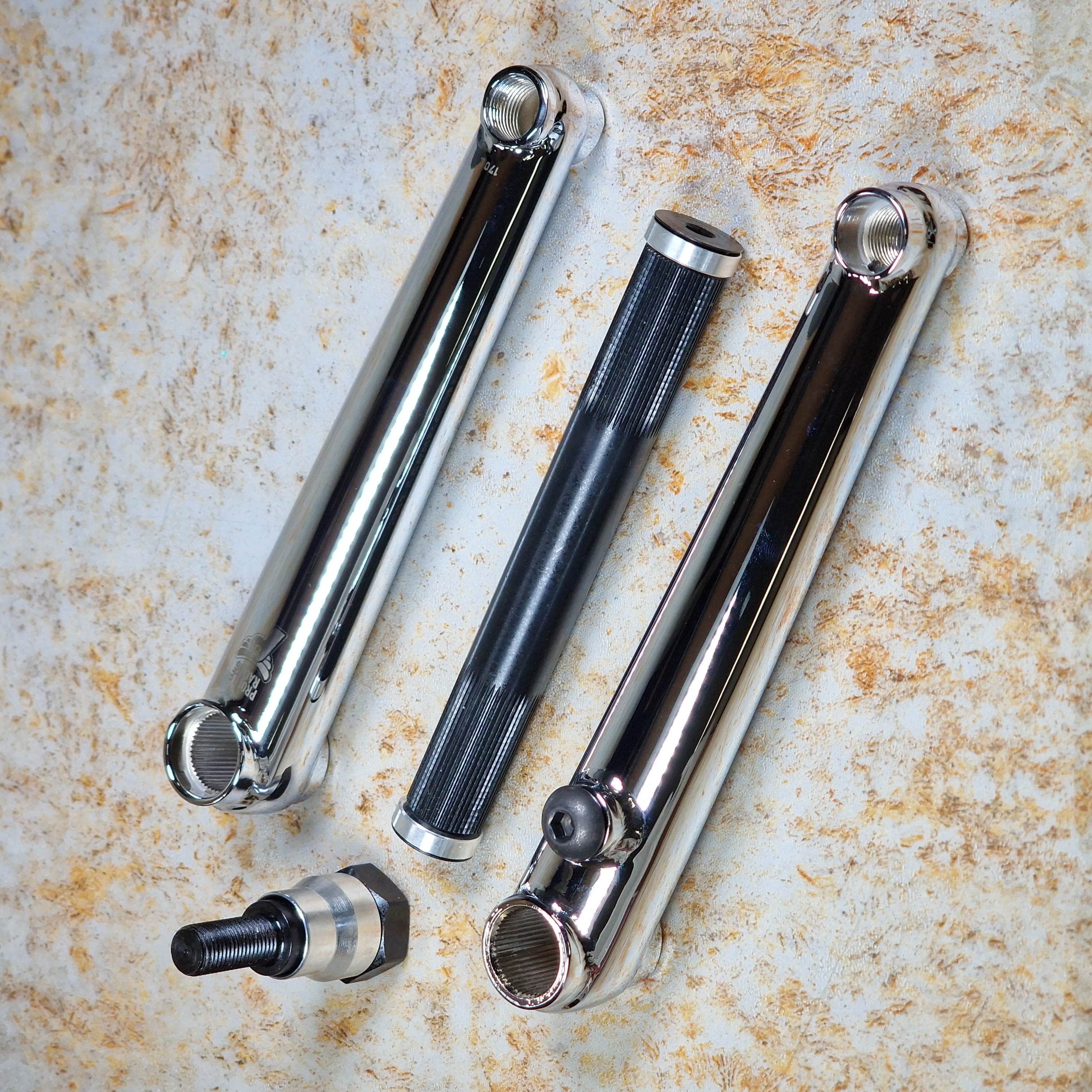 Profile Racing BMX Race Cranks Chrome | Alans BMX