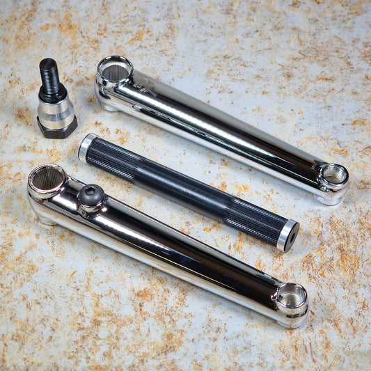 Profile Racing BMX Parts Profile Racing Race Cranks Chrome