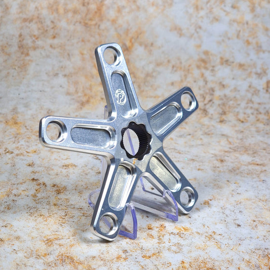 Profile Racing BMX Racing Polished Profile Racing Spline Drive 5 Arm Spider 19mm