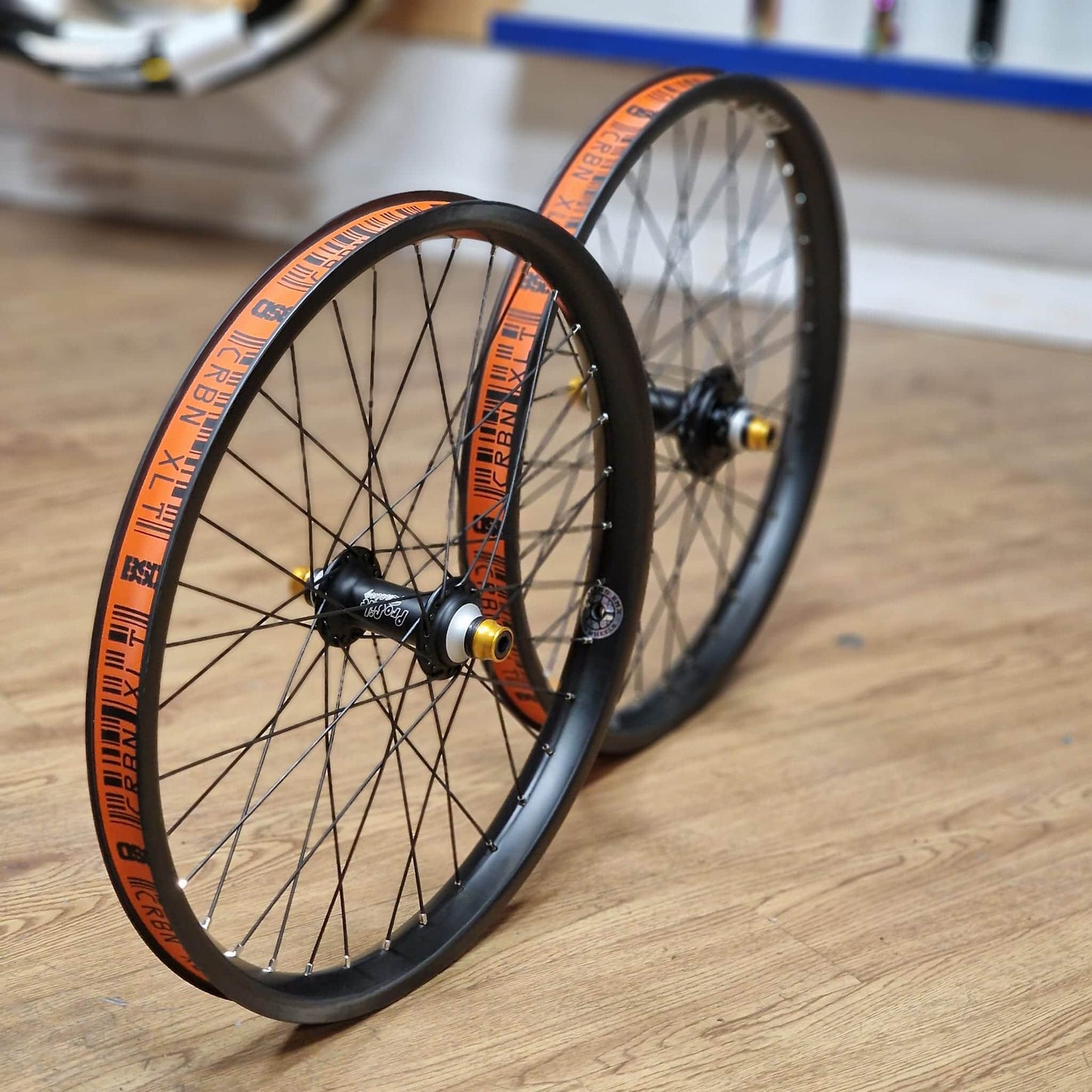 Alans BMX Black Profile Racing x BSD Carbon Elite Custom Wheelset