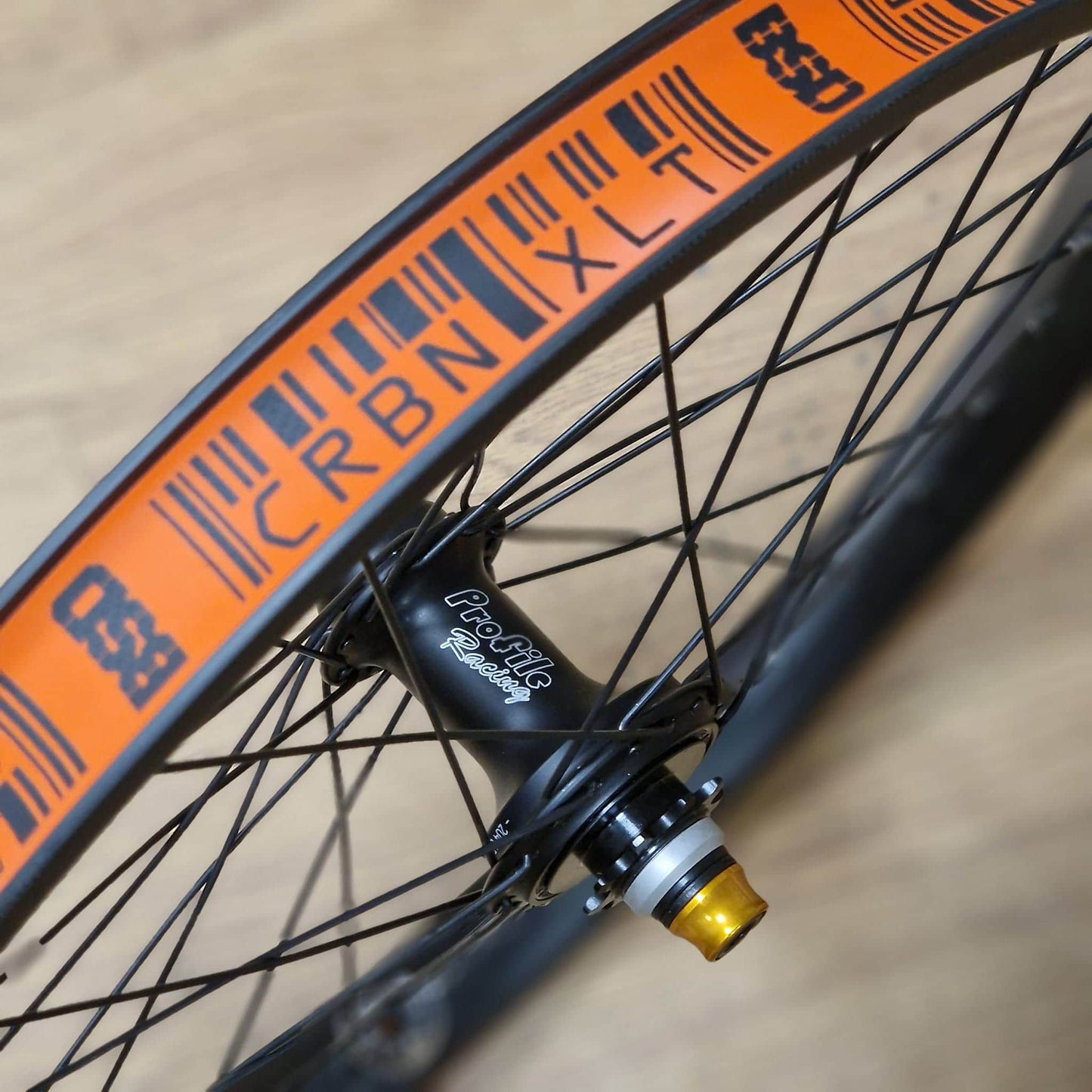 Alans BMX Black Profile Racing x BSD Carbon Elite Custom Wheelset