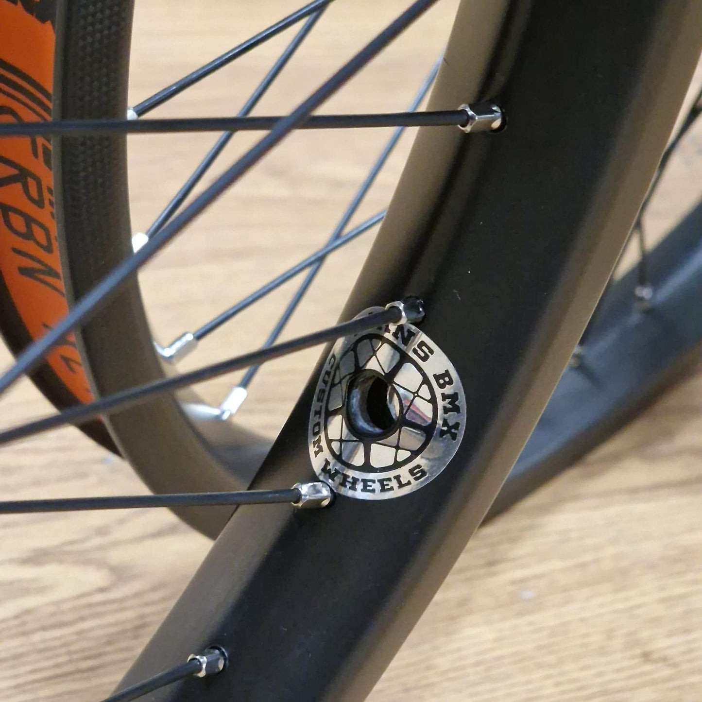 Alans BMX Black Profile Racing x BSD Carbon Elite Custom Wheelset