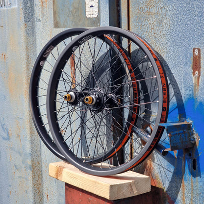 Alans BMX Black Profile Racing x BSD Carbon Elite Custom Wheelset