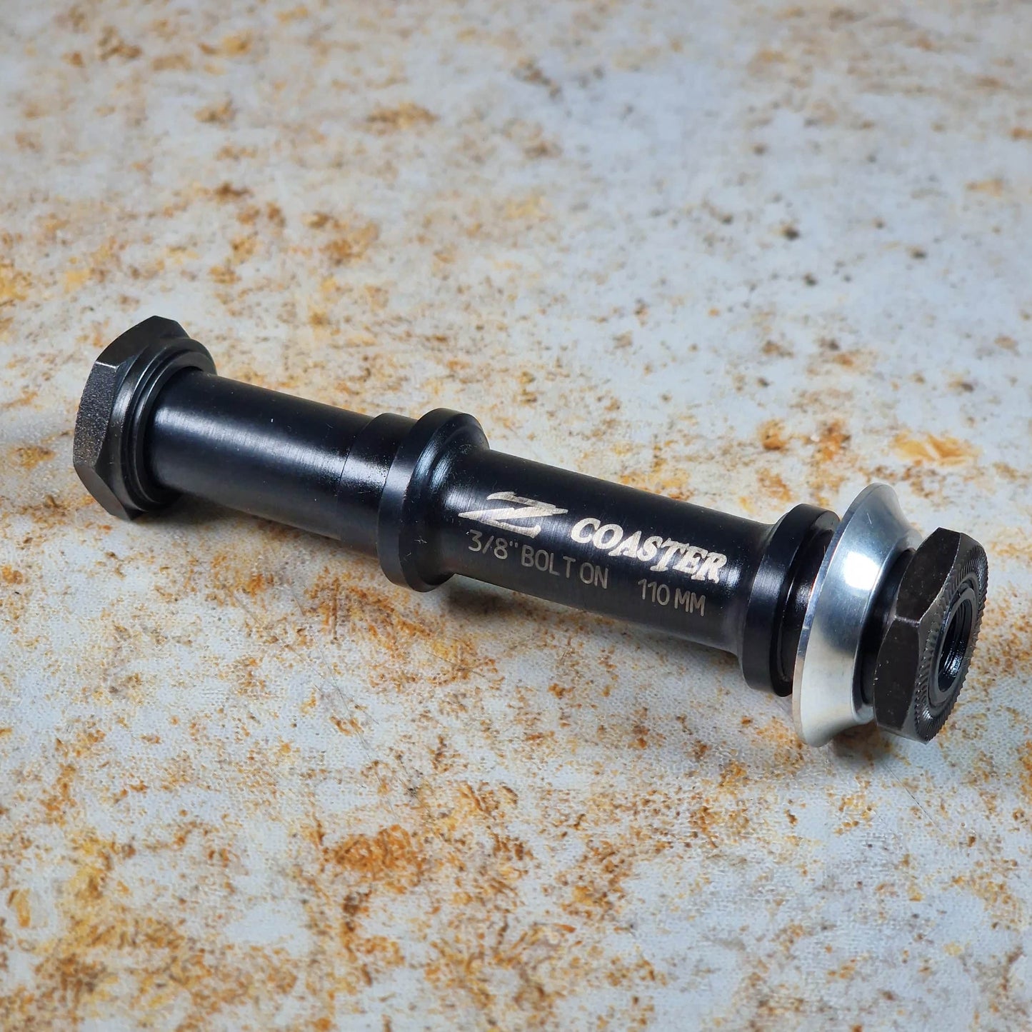 Profile Racing BMX Parts A - 3/8 Hollow Chromo Inner Axle Profile Z Coaster / Gulf Coaster Hub Axles