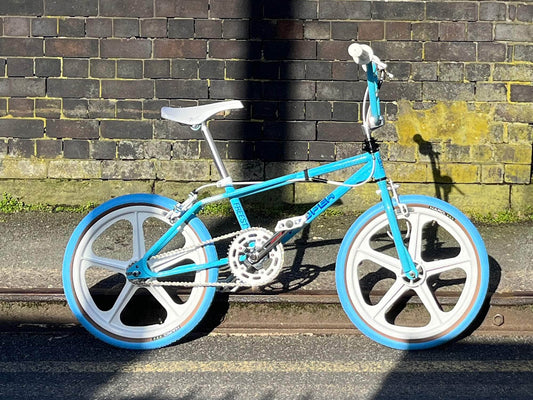 Proper Old School BMX Powder Blue Proper Craig Campbell Freestyle Custom Bike Powder Blue