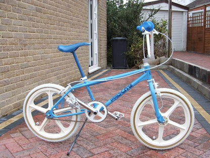 Proper Old School BMX Powder Blue Proper Craig Campbell Freestyle Frame Powder Blue