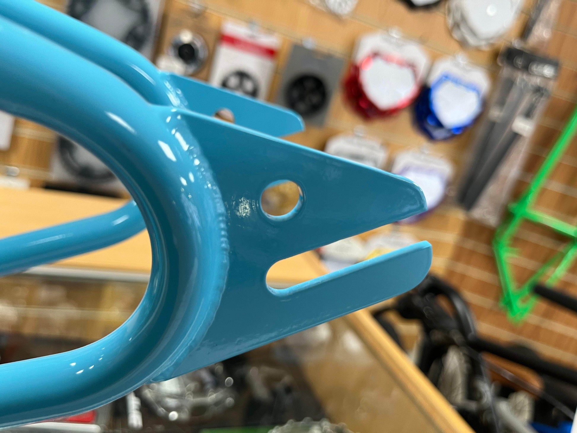 Proper Old School BMX Powder Blue Proper Craig Campbell Freestyle Frame Powder Blue