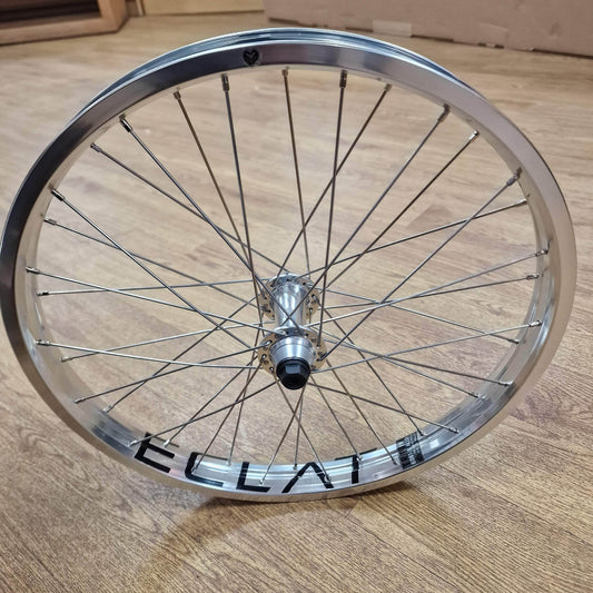 Eclat BMX Parts Polished Proper x Eclat Trippin Custom Front Wheel Polished