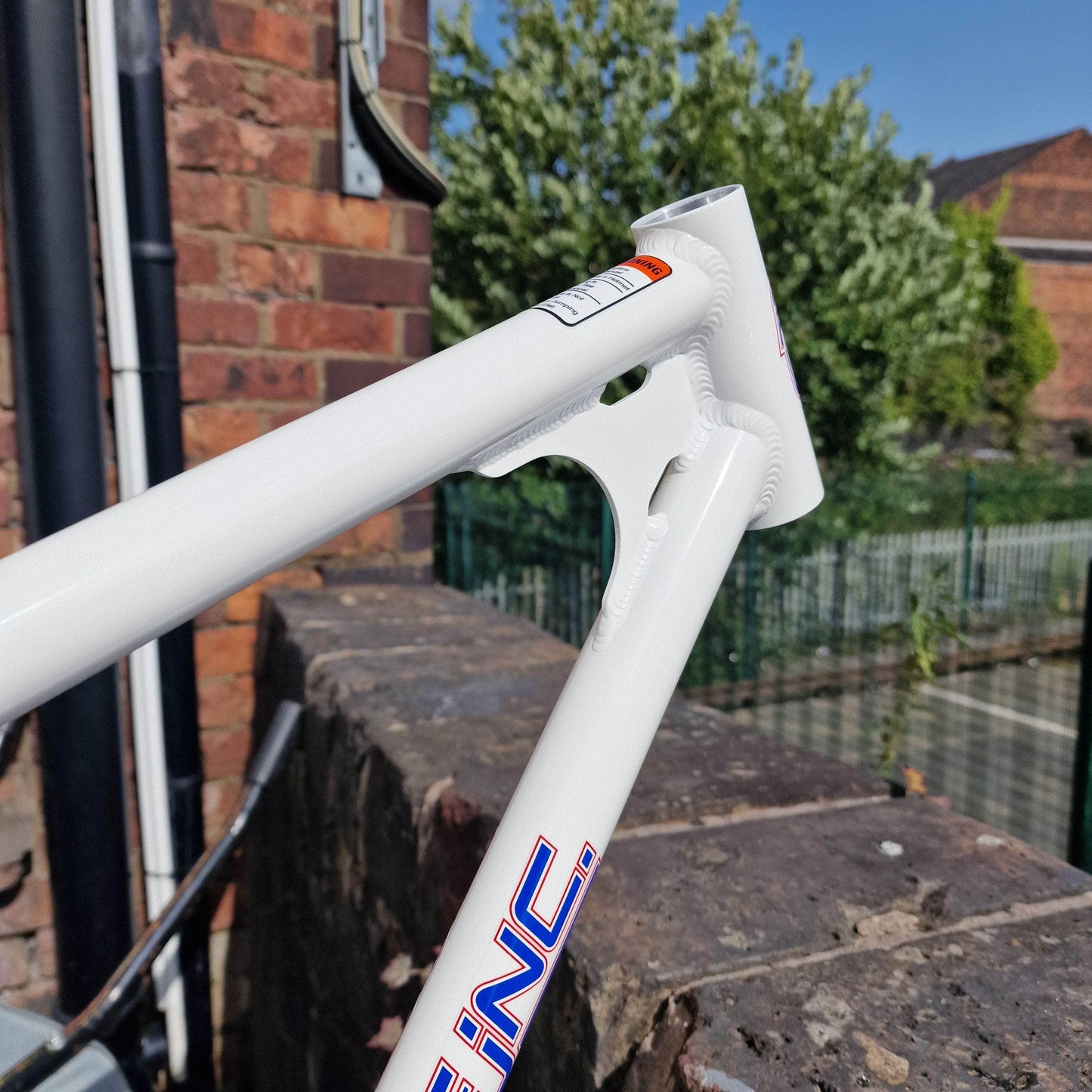 Race Inc BMX Parts White Race Inc RA26 Frame