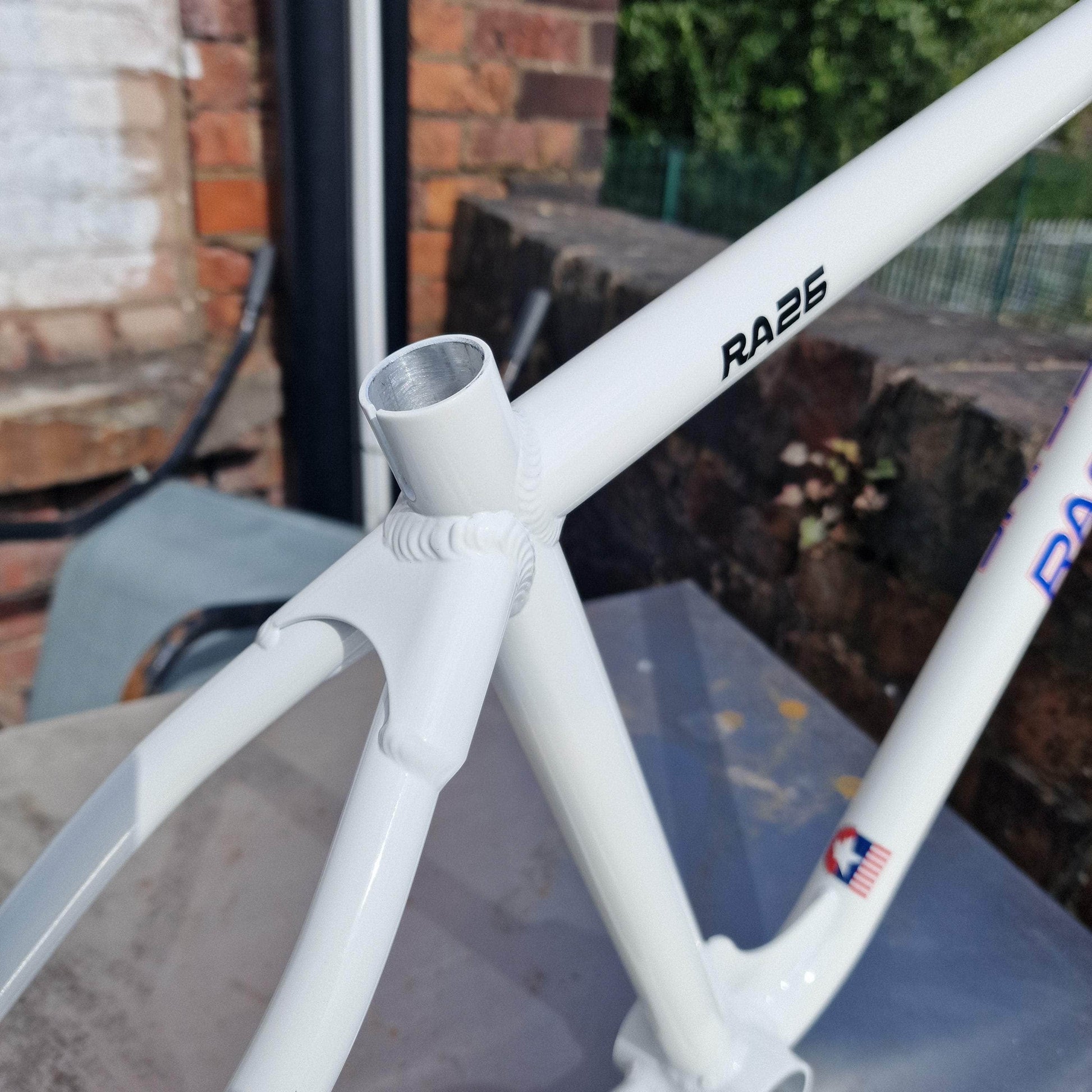 Race Inc BMX Parts White Race Inc RA26 Frame