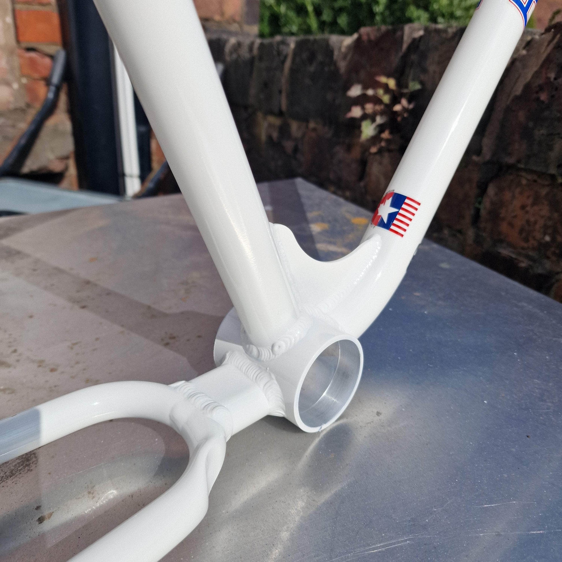 Race Inc BMX Parts White Race Inc RA26 Frame