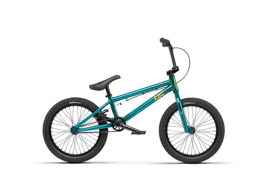 Radio BMX Bikes Laguna Green Metallic Radio Dice 18 Inch Bike Laguna Green Metallic
