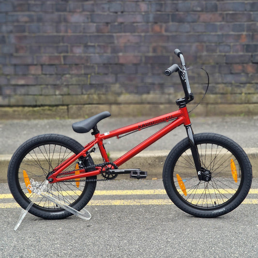 Radio BMX Bikes Candy Red Radio Dice 20 Inch Bike Candy Red