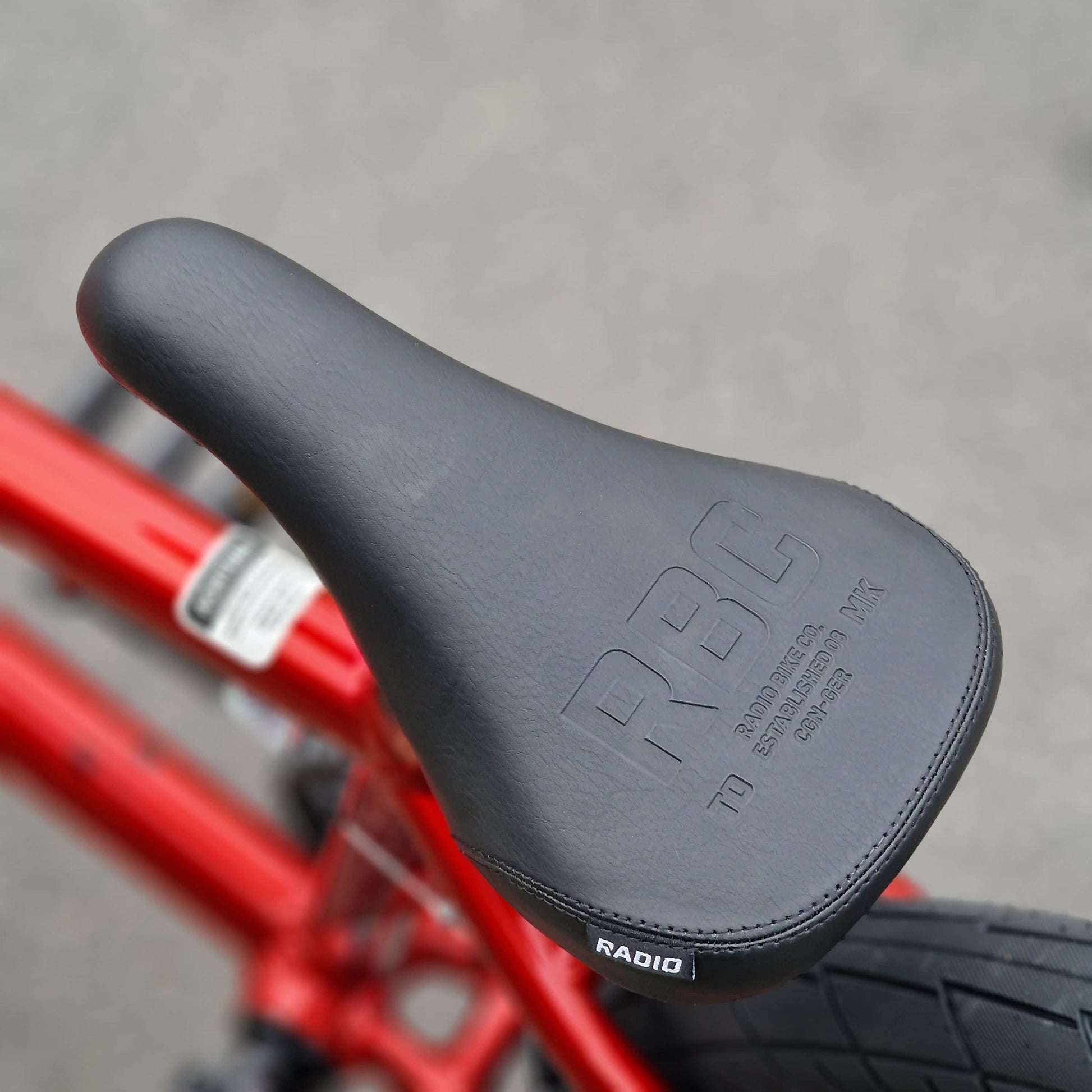 Radio BMX Bikes Candy Red Radio Dice 20 Inch Bike Candy Red