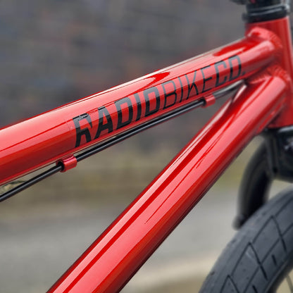 Radio BMX Bikes Candy Red Radio Dice 20 Inch Bike Candy Red