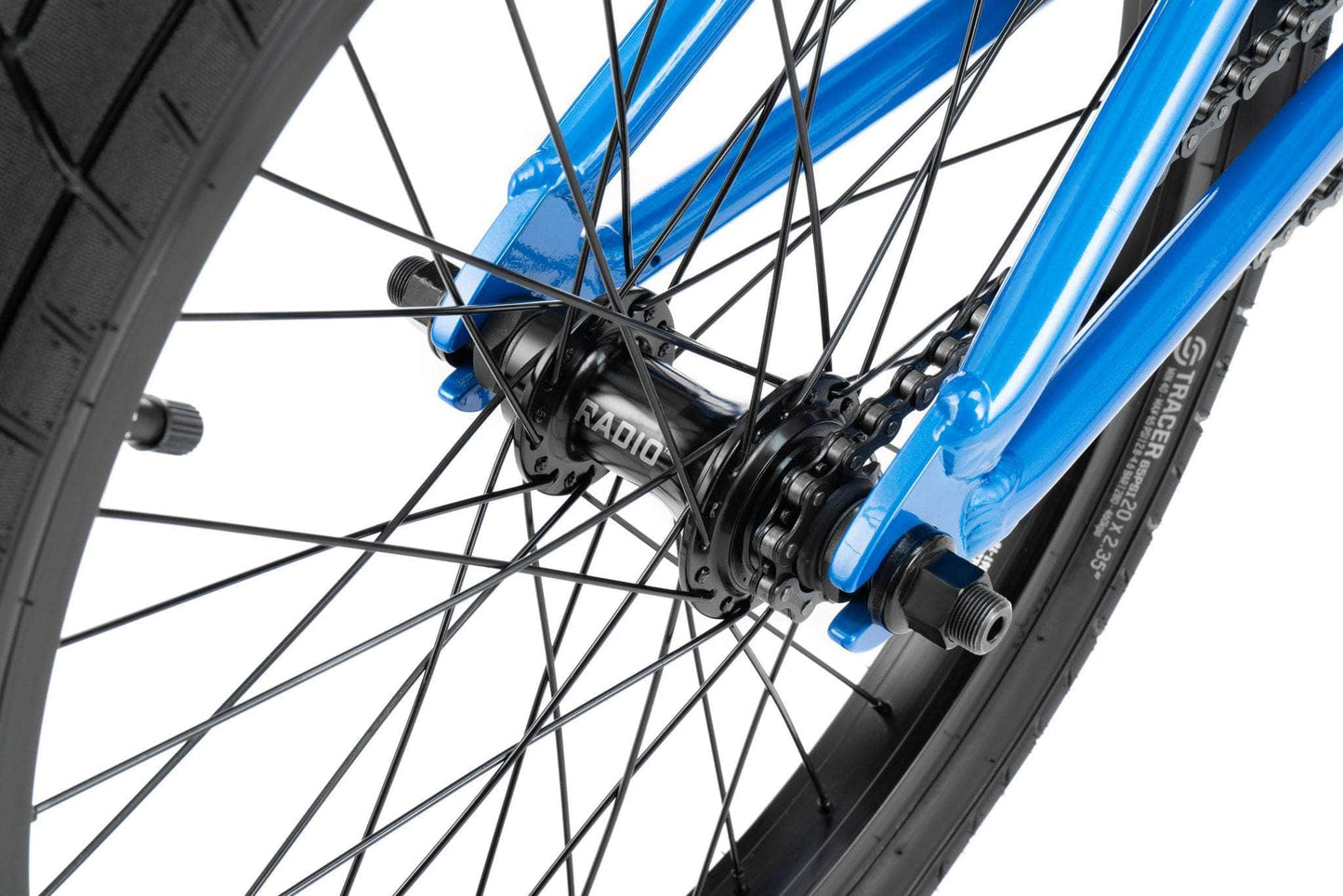 Radio BMX Bikes Metallic Cyan Radio Dice 20 Inch Bike Metallic Cyan
