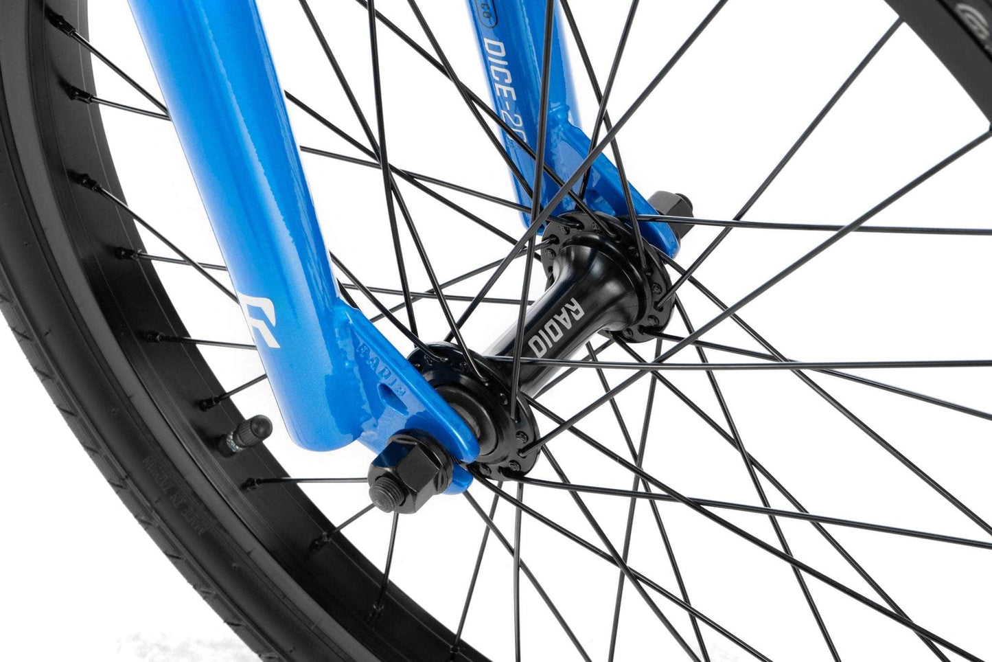 Radio BMX Bikes Metallic Cyan Radio Dice 20 Inch Bike Metallic Cyan