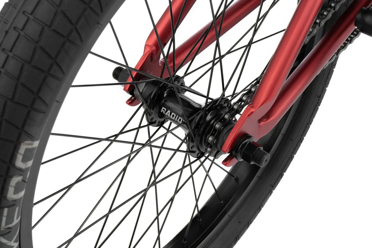 Radio BMX Bikes Matt Metallic Red Radio Evol Bike 20.3" TT Bike Matt Metallic Red