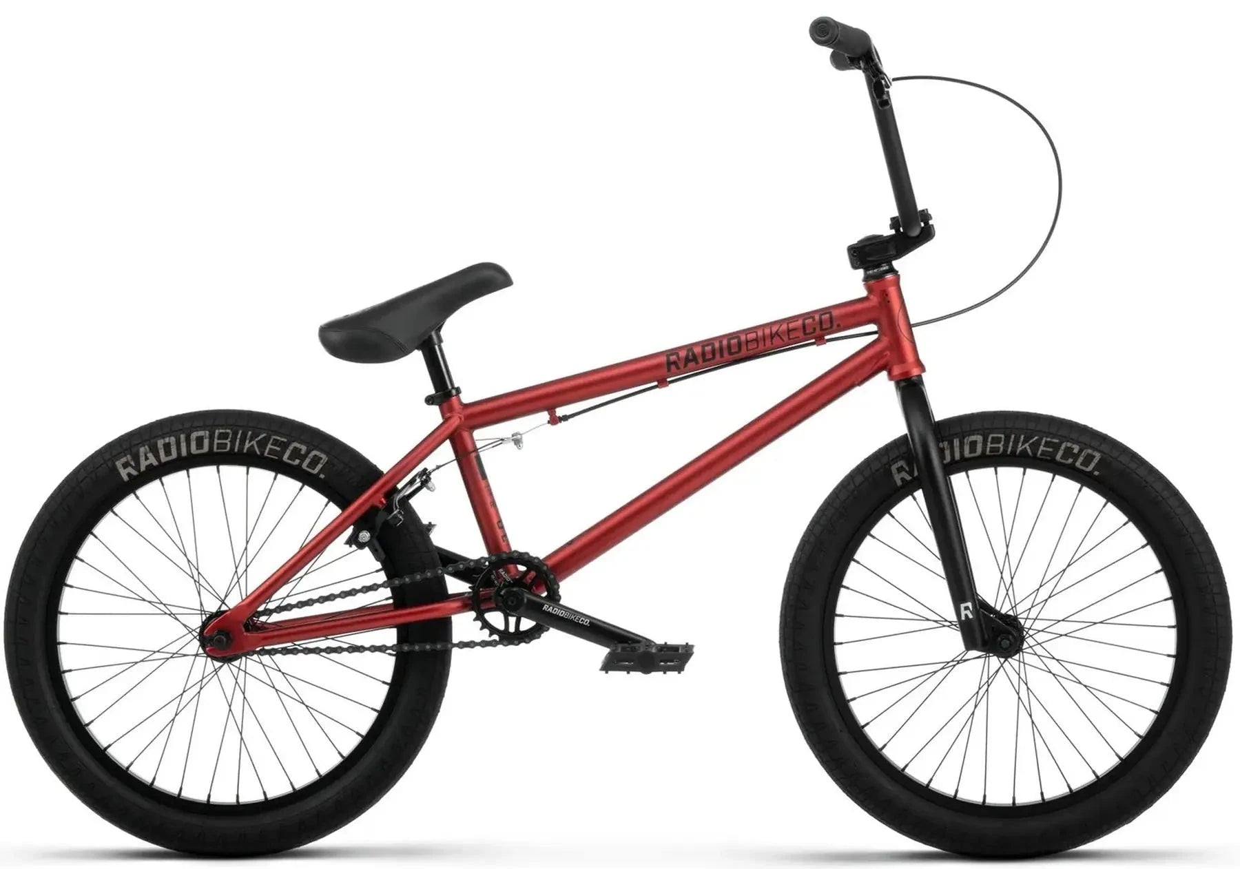 Radio BMX Bikes Matt Metallic Red Radio Evol Bike 20.3" TT Bike Matt Metallic Red