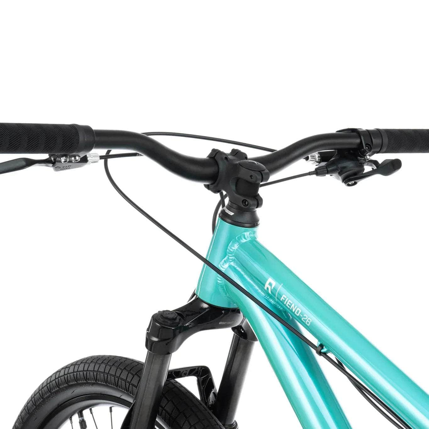 Radio BMX Bikes Radio Fiend 26 Inch Dirt Jump Bike Mytic Teal