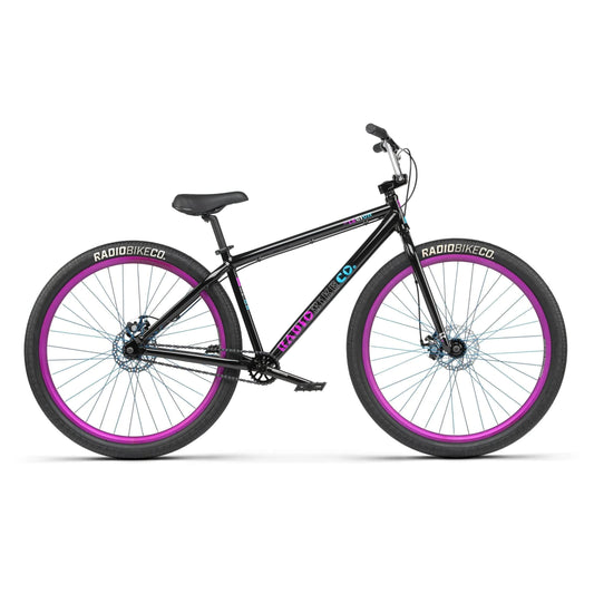 Radio Wheelie Parts Black/Purple Radio Legion 29 Inch Wheelie Bike Black / Purple
