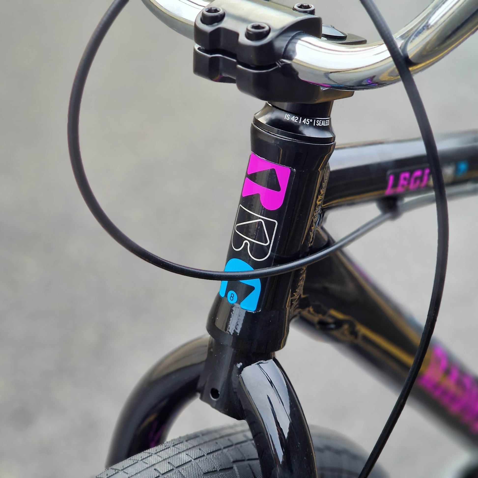 Radio Wheelie Parts Black/Purple Radio Legion 29 Inch Wheelie Bike Black / Purple