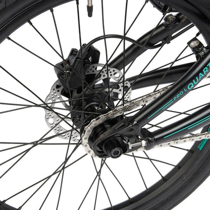 Radio Raceline BMX Racing Black / Pro Radio Quartz Pro Race Bike Matt Black