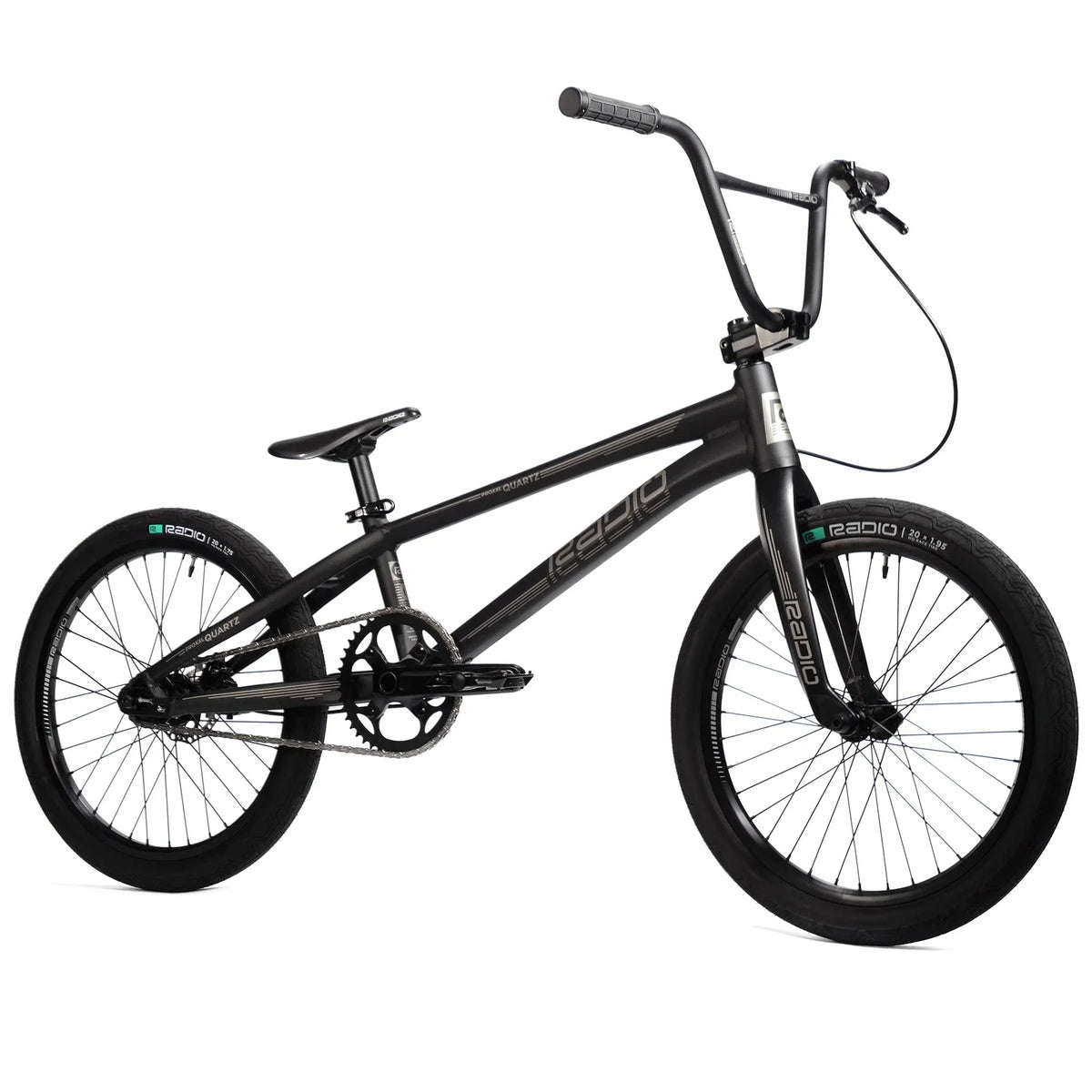 Radio Raceline BMX Racing Bikes Black / Pro XXL Radio Quartz Pro XXL Race Bike Matt Black