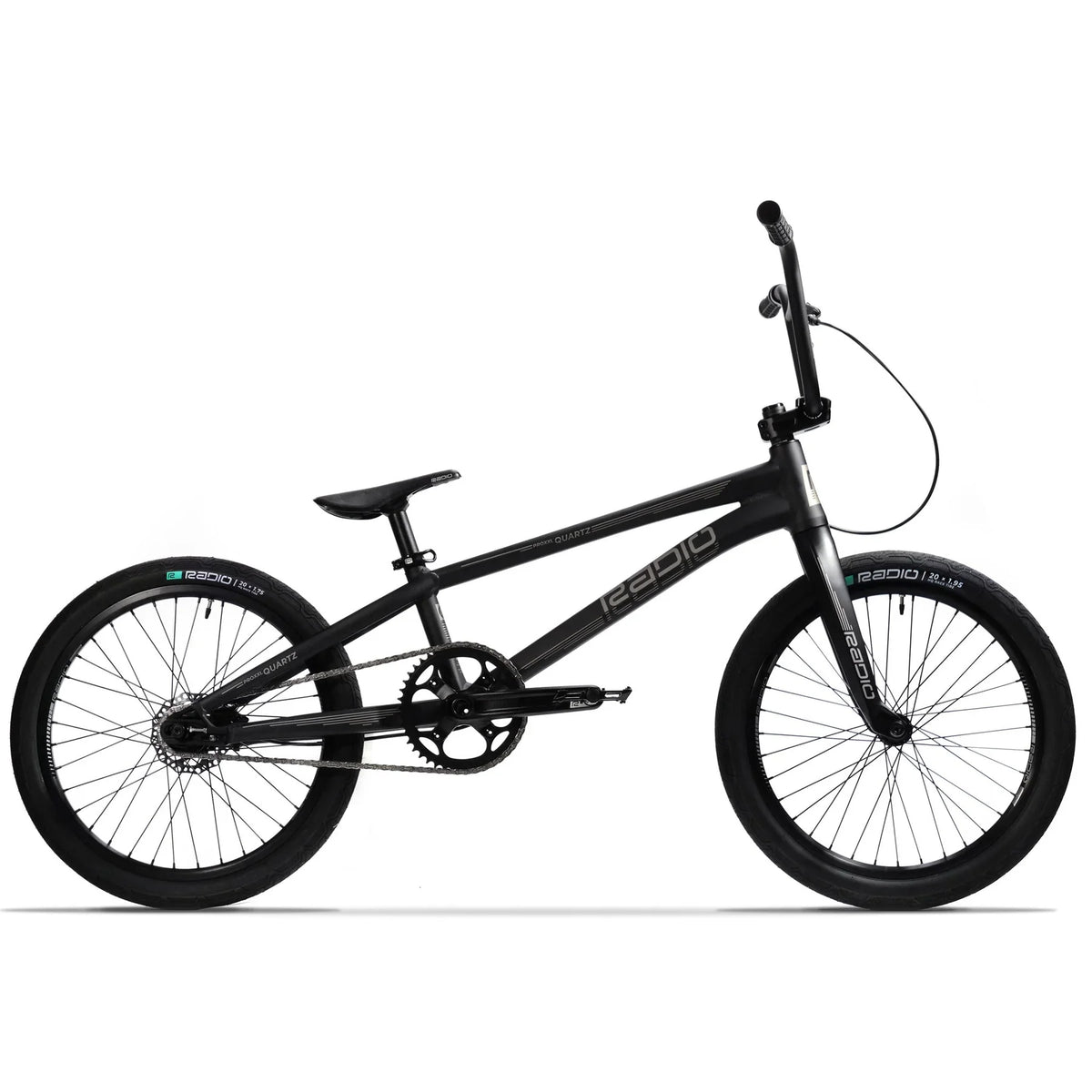 Radio Raceline BMX Racing Bikes Black / Pro XXL Radio Quartz Pro XXL Race Bike Matt Black