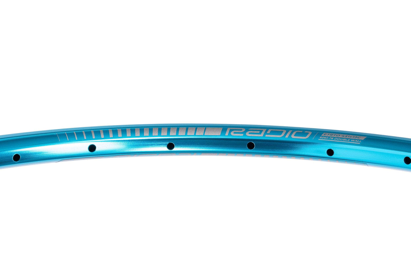 Radio BMX Racing 28h / 20''x1 1/8''-1 3/8' / Cyan Radio Raceline Clipper Junior 1 1/8"-1 3/8" 28H Race Rim