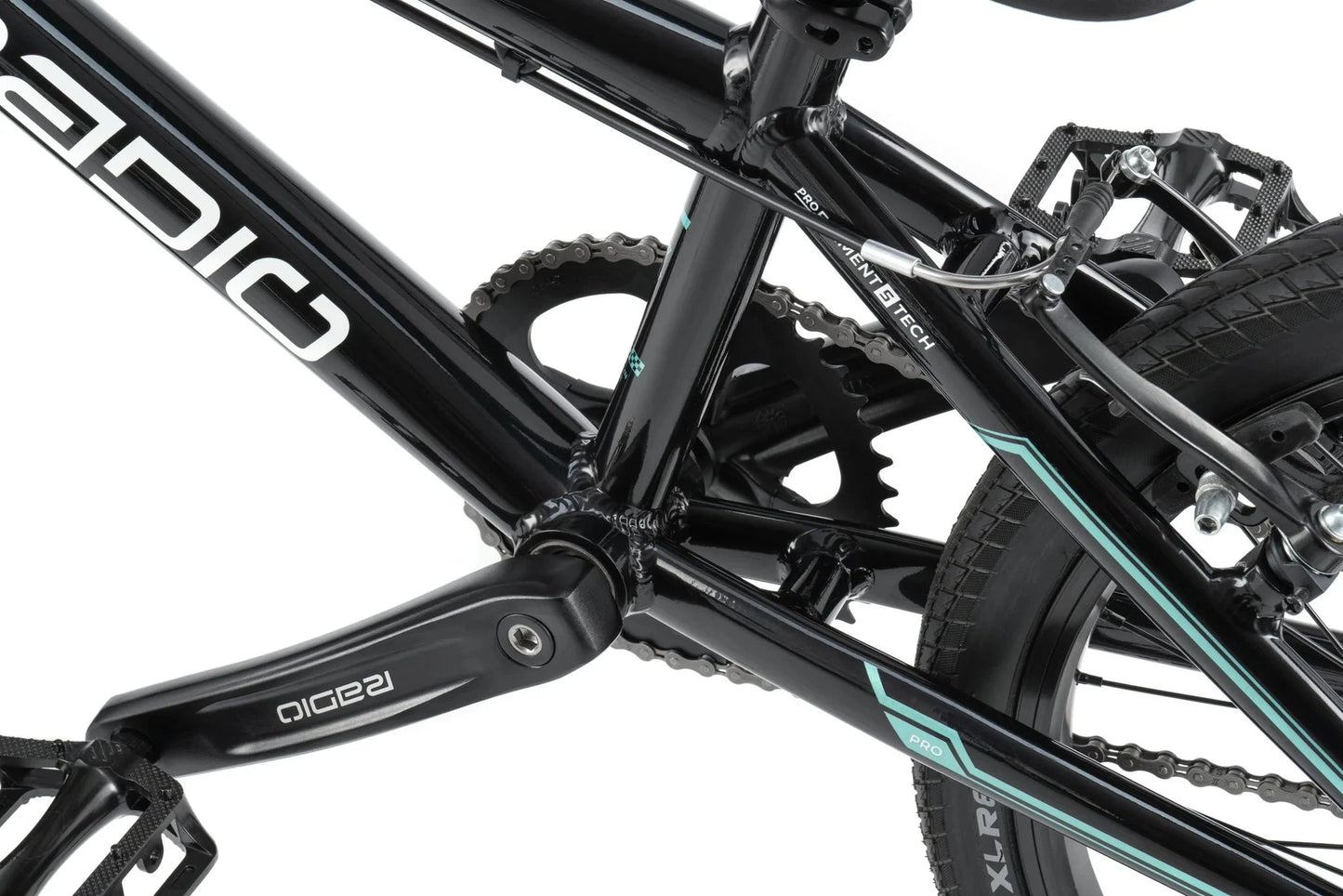 Radio Raceline BMX Racing Black / Pro Radio Raceline Cobalt Pro Race Bike Black