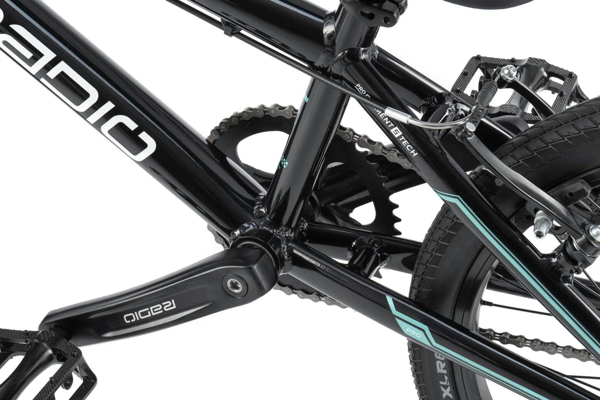 Radio Raceline BMX Racing Black / Pro Radio Raceline Cobalt Pro Race Bike Black