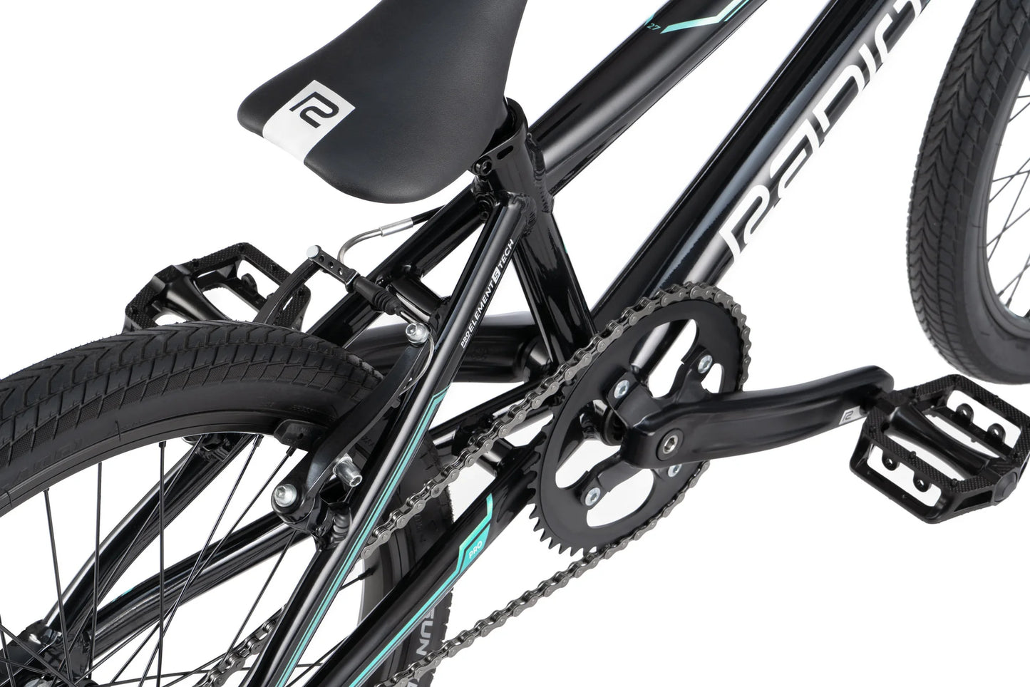 Radio Raceline BMX Racing Black / Pro Radio Raceline Cobalt Pro Race Bike Black
