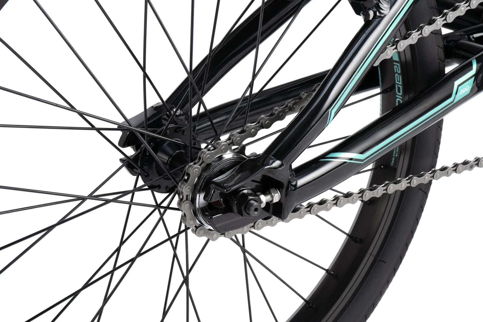 Radio Raceline BMX Racing Black / Pro Radio Raceline Cobalt Pro Race Bike Black