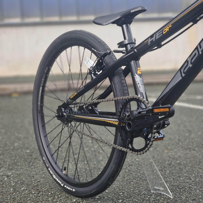 Radio BMX Racing Bikes Black Radio Raceline Helium 24 Inch Cruiser Race Bike Black