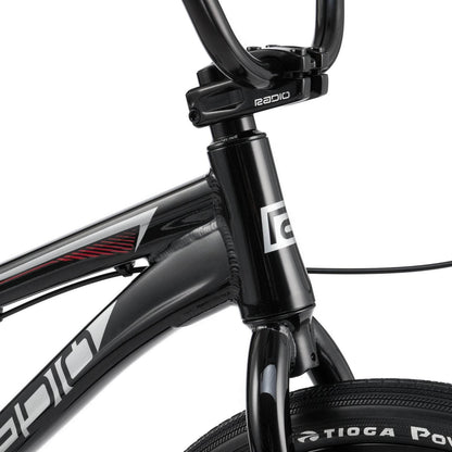 Radio BMX Racing Black/Gold Radio Raceline Helium 24 Inch Cruiser Race Bike Black/Red